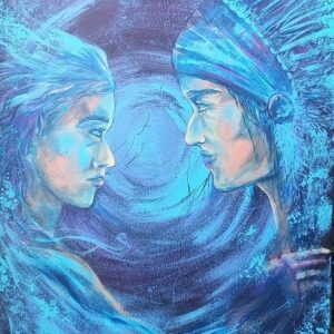 Acrylique sur toile 80 x 60 cm