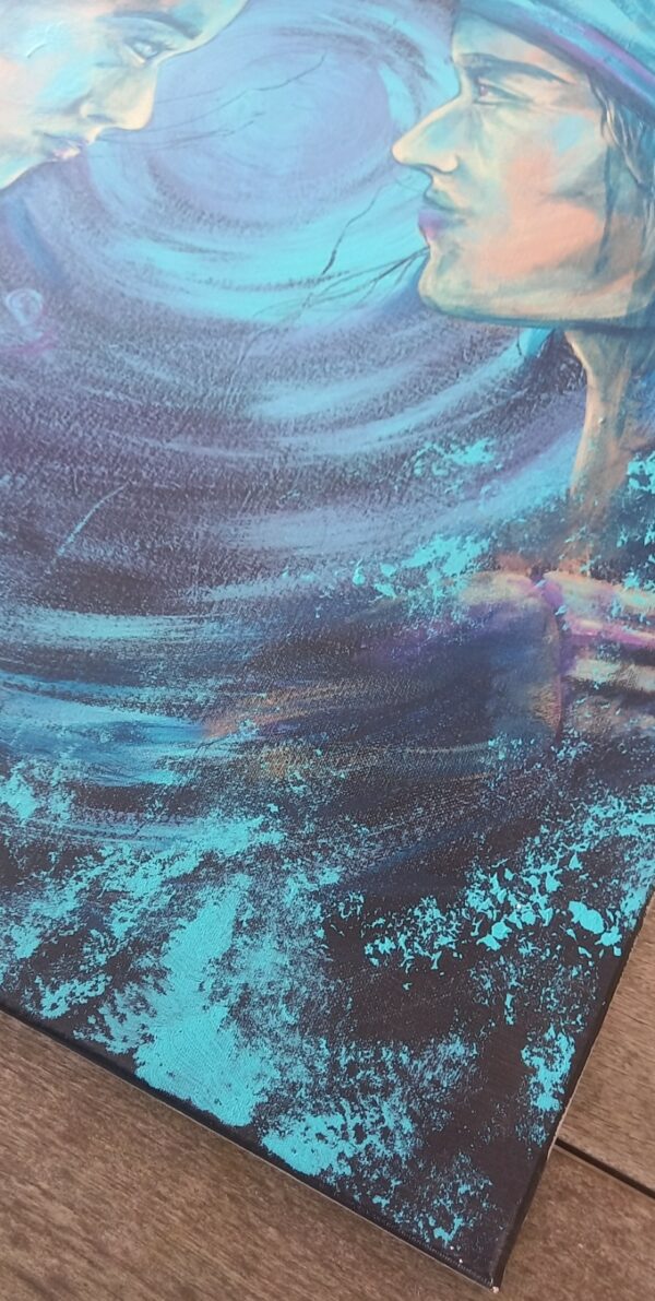 Acrylique sur toile 80 x 60 cm – Image 6