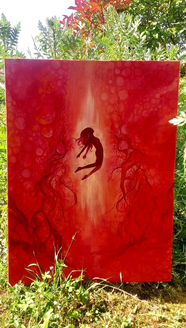 Acrylique sur toile 80 x 60 cm – Image 3