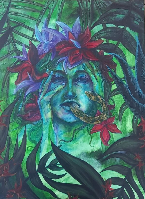 Acrylique sur toile 80 x 60 cm