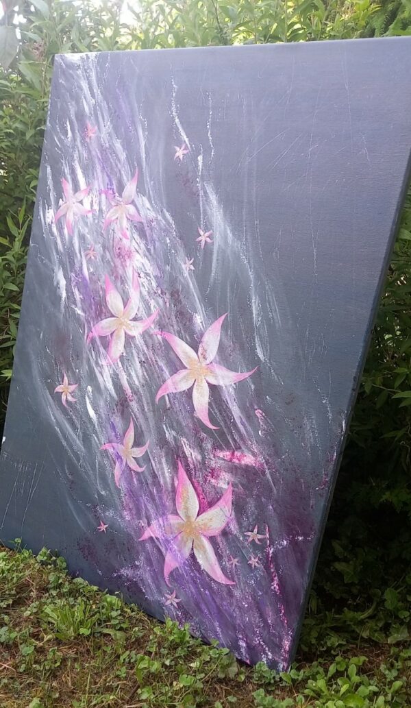 Acrylique sur toile 80 x 60 cm – Image 3