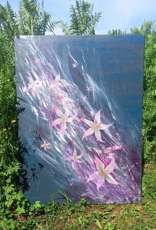 Acrylique sur toile 80 x 60 cm – Image 4
