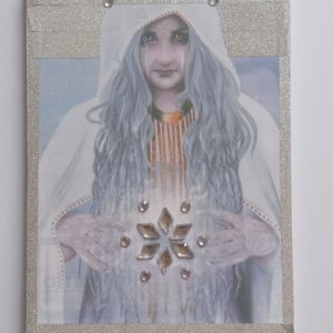 bloc-notes A5 illustré avec dessin fantasy original