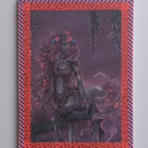 bloc-notes A5 illustré avec dessin fantasy original