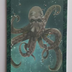 bloc-notes A5 illustré avec dessin fantasy original