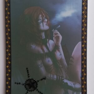 bloc-notes A5 illustré avec dessin fantasy original