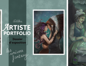 reproductions imprimées pour exposition fantasy