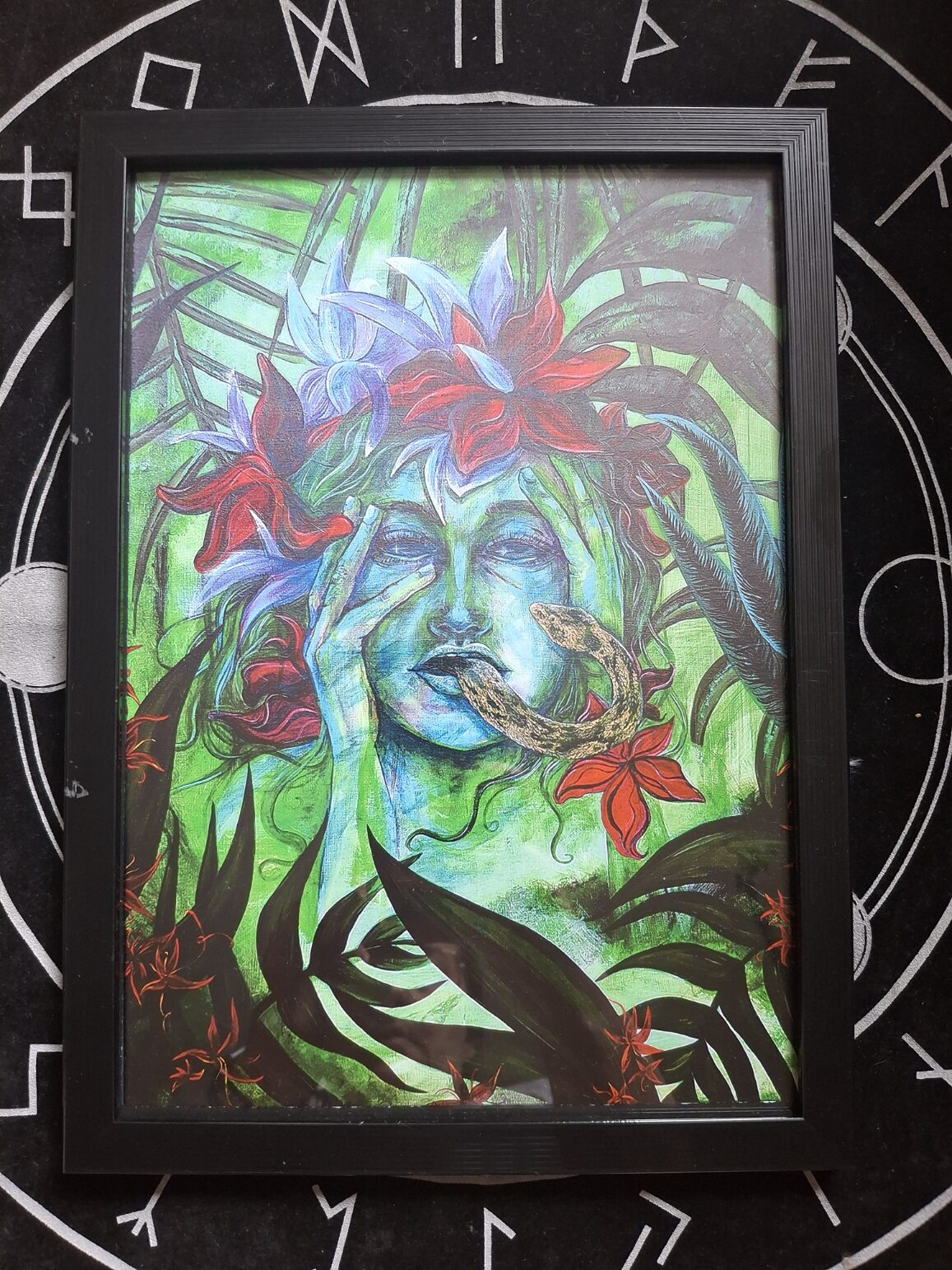 tirages d’art limités de peintures spirituelles encadrées