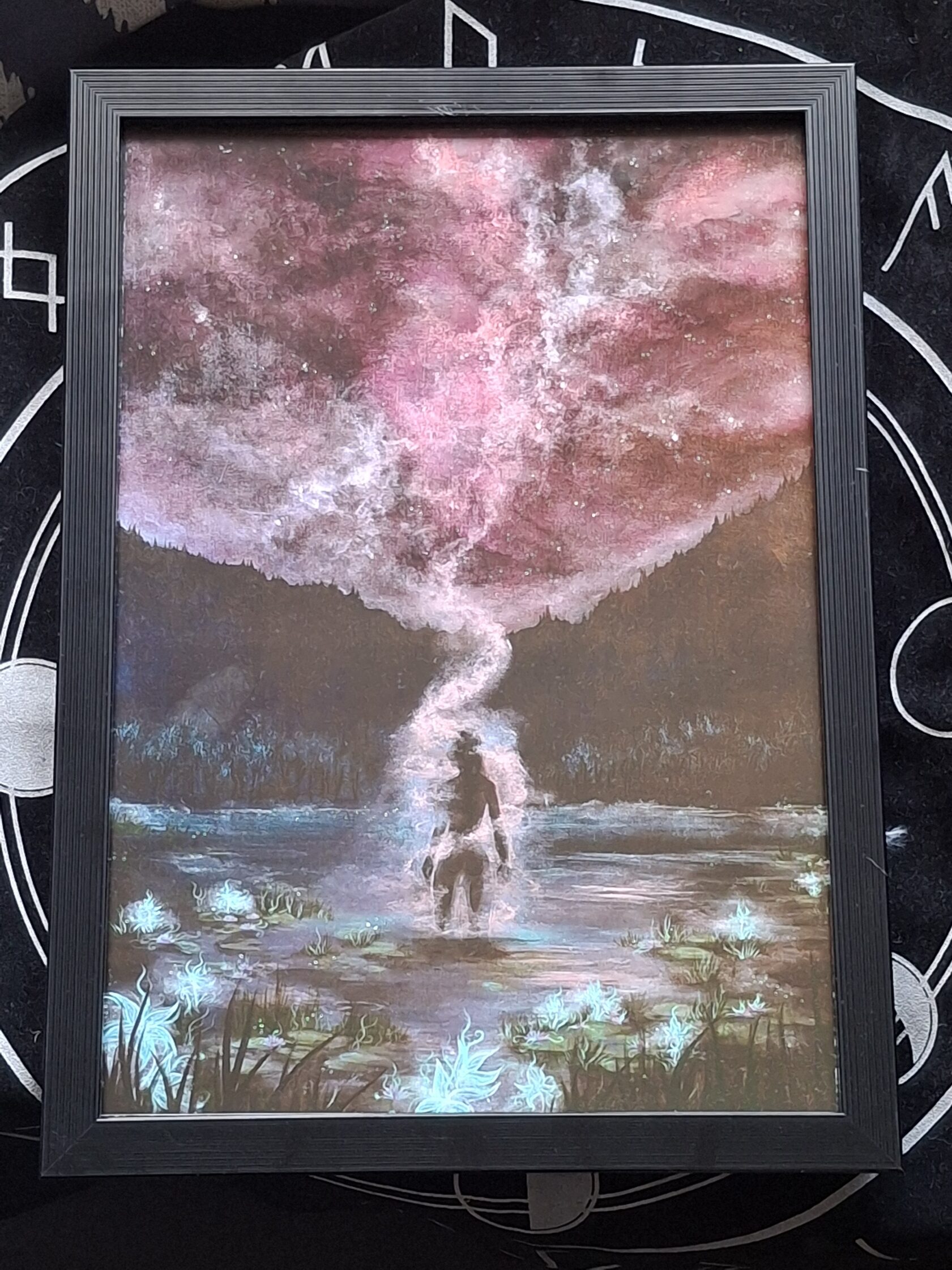 tirages d’art limités de peintures spirituelles encadrées