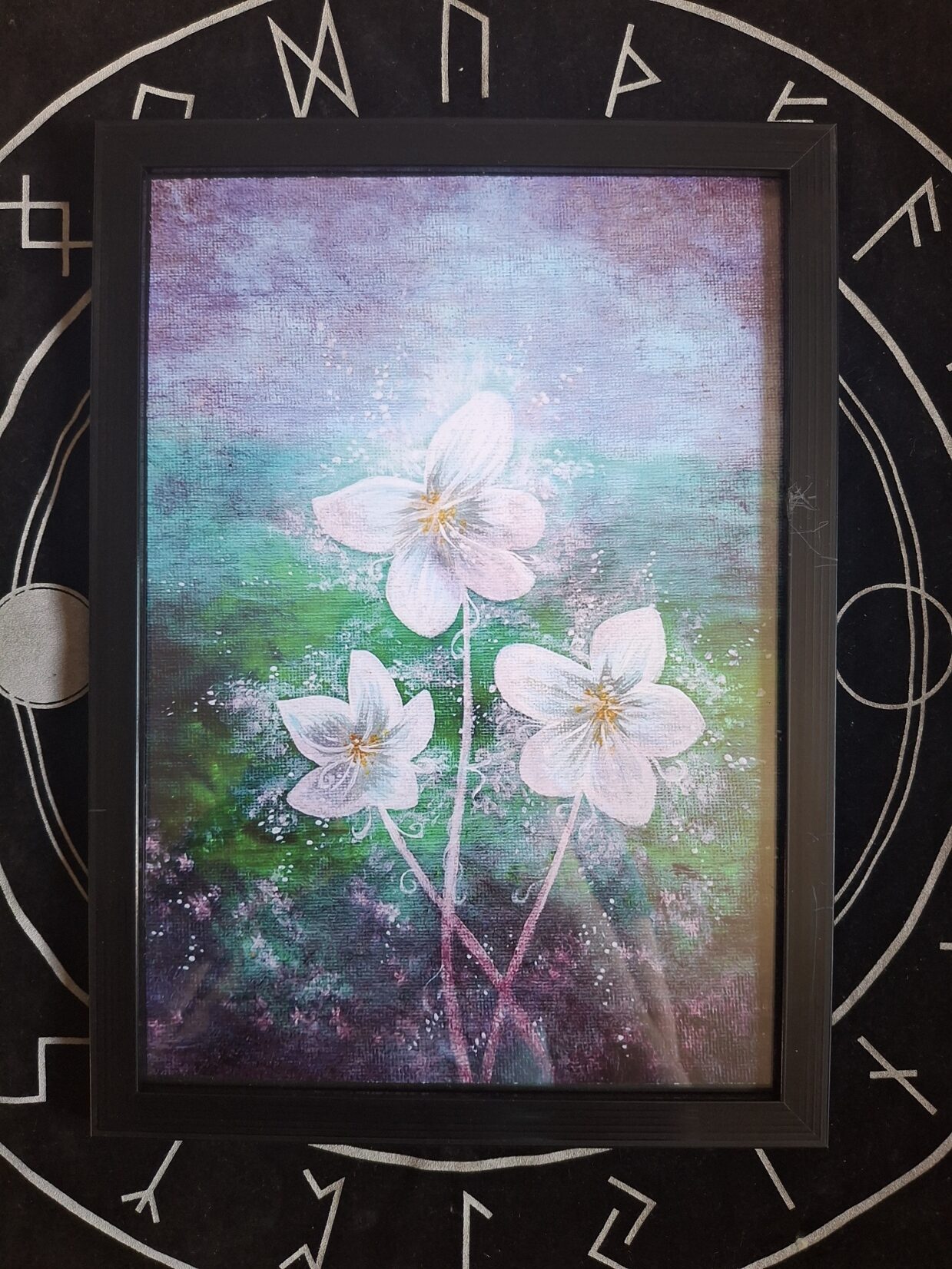 tirages d’art limités de peintures spirituelles encadrées